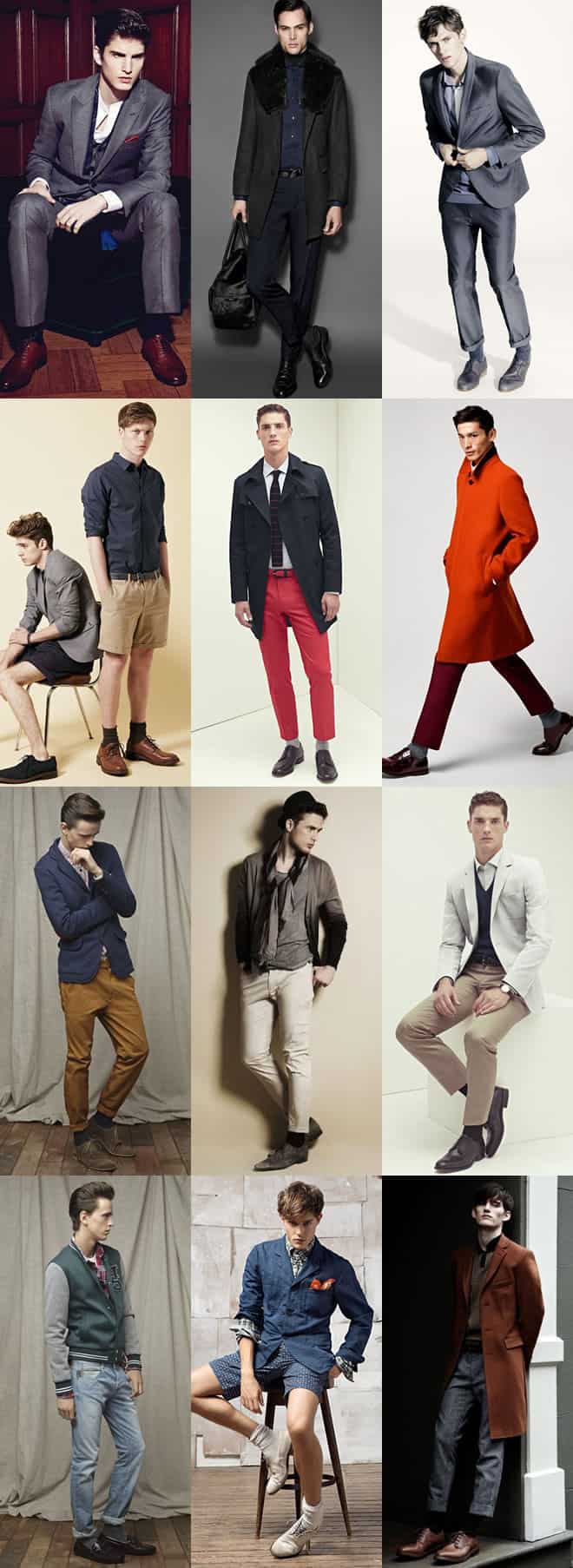 Men's Neutral Socks Lookbook