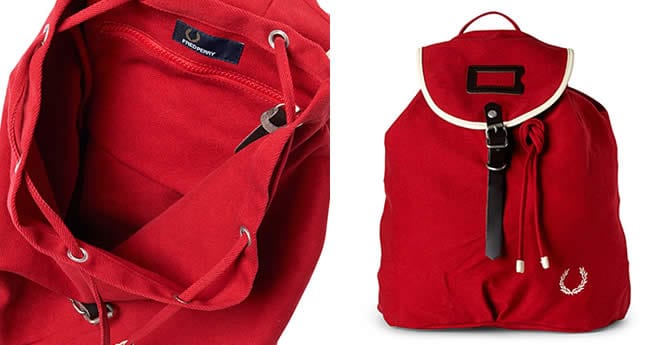 FRED PERRY Vintage Twill backpack