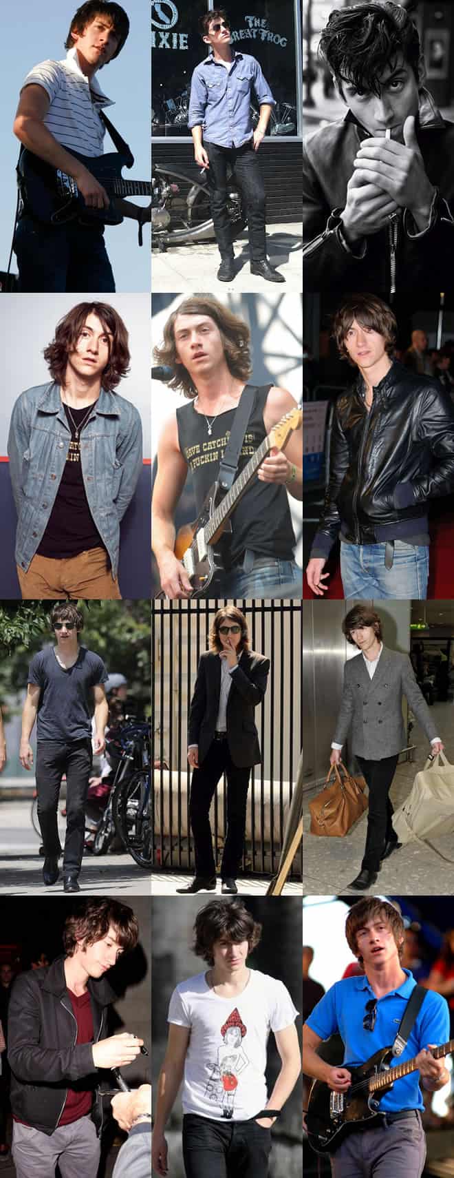 Alex Turner Style and Fashion Lookbook