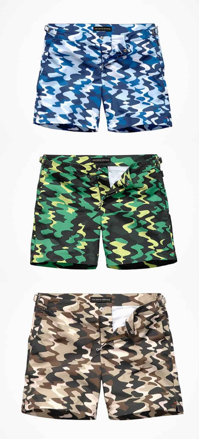 Nick Wooster x Orlebar Brown Swim Trunk Collection