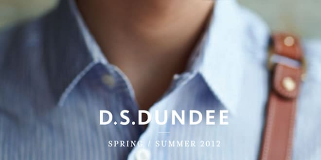D.S.DUNDEE SS12 Clothing Collection
