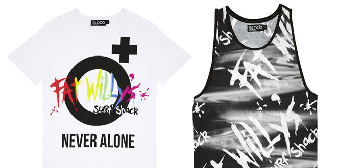 Fat Willy’s x Blood Brother T-Shirts