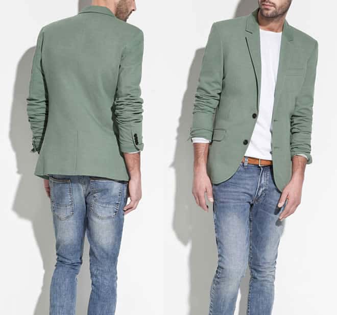 Zara Man - Pique Blazer