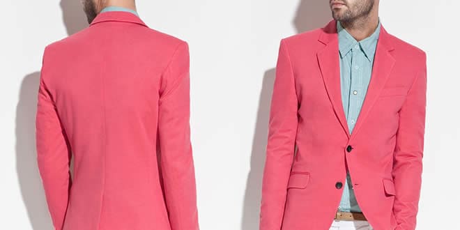 Zara Man Pique Blazer