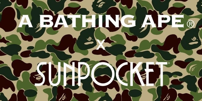 A Bathing Ape x Sunpocket Sunglasses