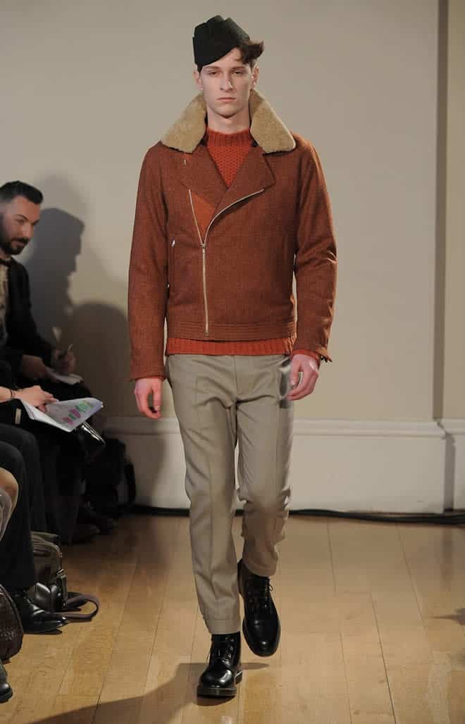 Lou Dalton AW12 Tweed Biker Jacket