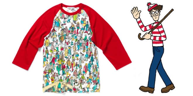 Comme Des Garcons x Where’s Wally Collection