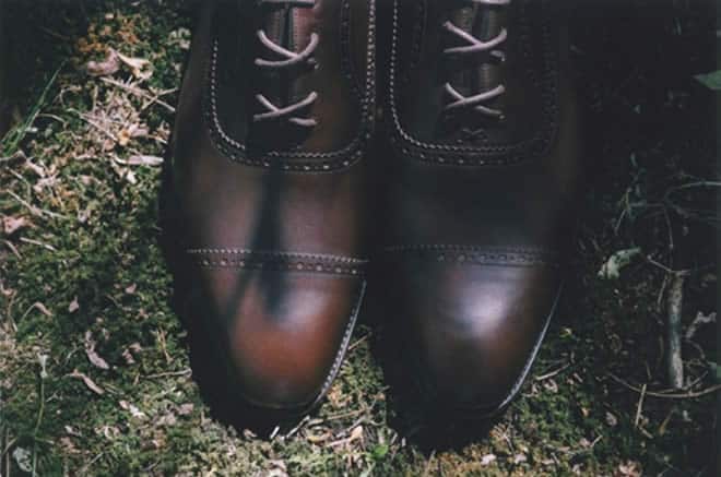 Barker Black Haraboro Cap Toe
