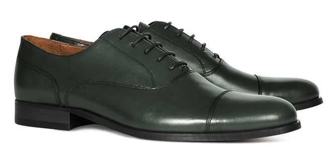Reiss Bologne Toe Cap Oxford Shoe