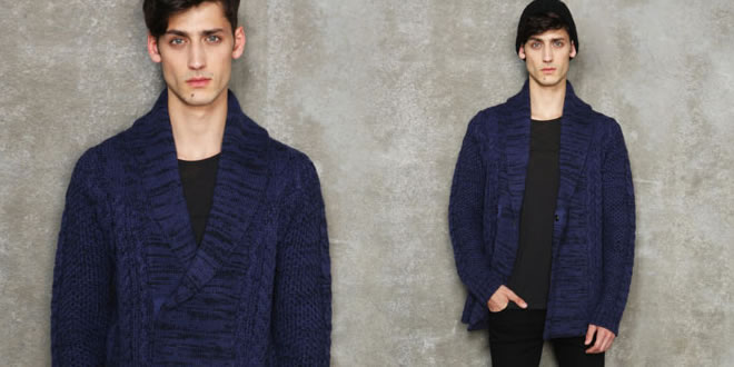 Eleven Paris Tie Up Long Meteor Cardigan