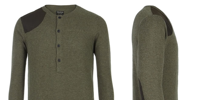 AllSaints Errol Grandad Jumper