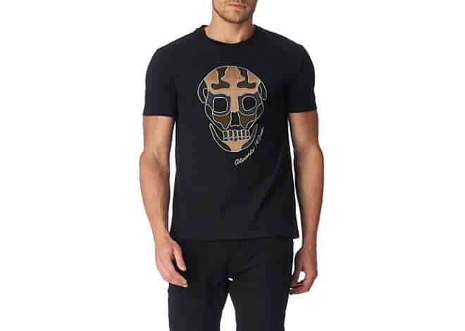 Alexander McQueen Camouflage Skull T-shirt