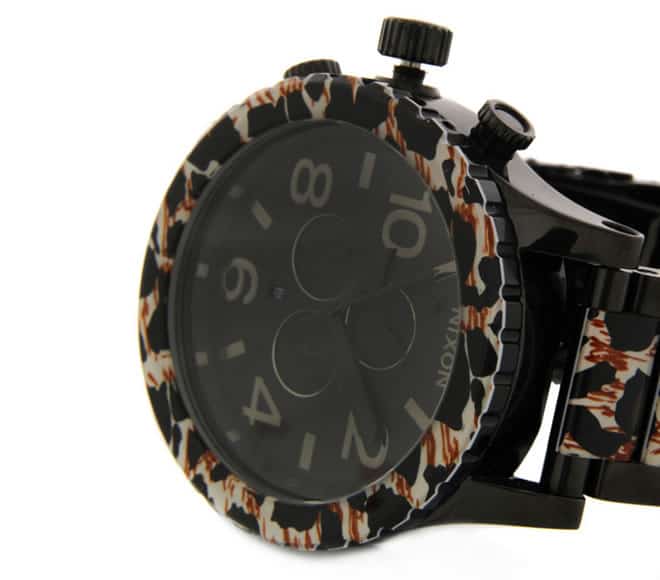 NIXON The 51-30 Chrono Leopard & Black Watch