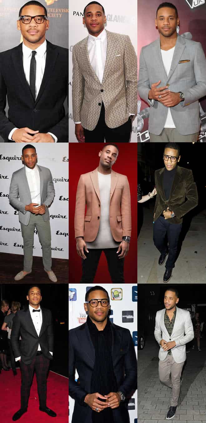 Reggie Yates Evening Style Lookbook