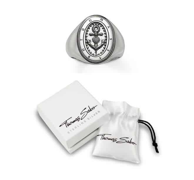 Thomas Sabo Silver Oval Anchor Ring