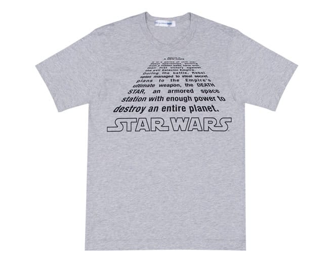 COMME des GARCONS SHIRT & Star Wars Collection
