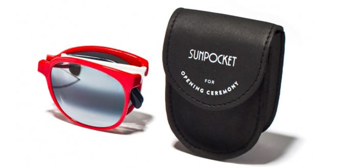 Sunpocket for Opening Ceremony Sunglasses Collection