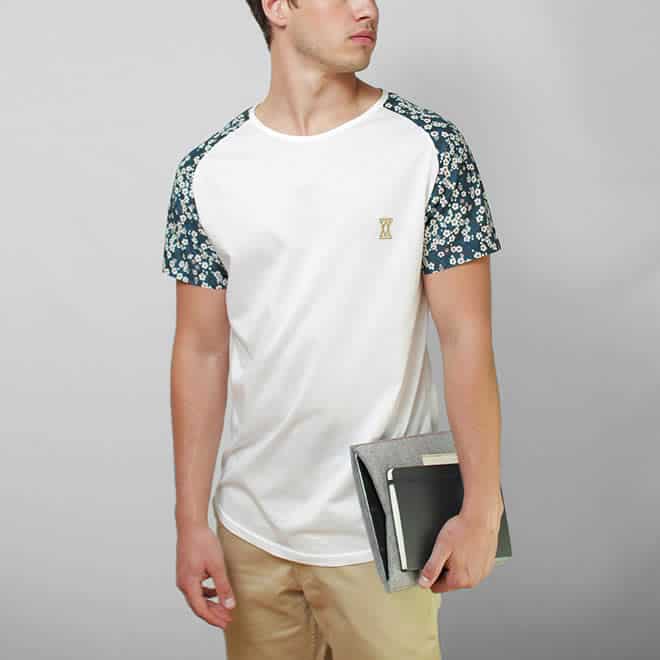 Victate Liberty Floral Sleeve T-shirts
