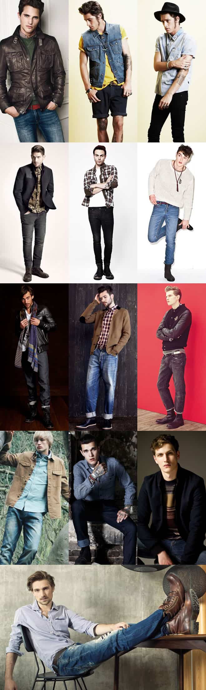 Men's Modern Working Class Hero Lookbook