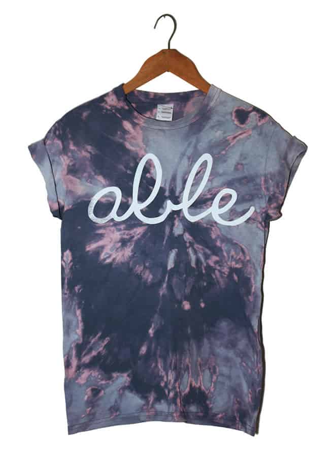 Able Clothing Acid Wash T-Shirts