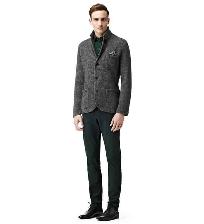 Reiss: Al Single Breasted Boiled Wool Blazer