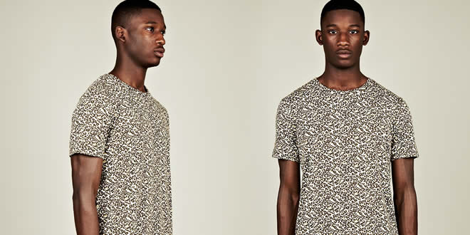 A.P.C. Leopard Print T-Shirt
