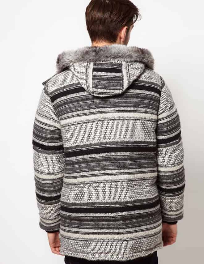 ASOS Stripe Parka