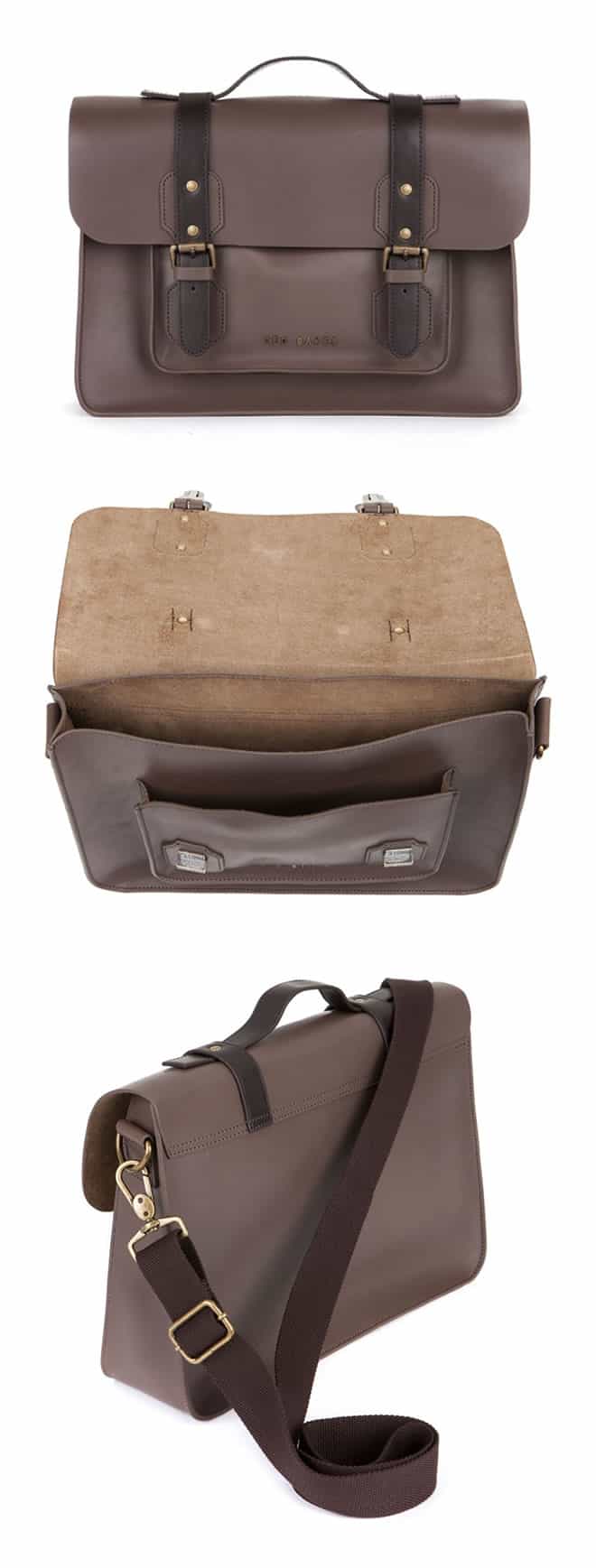 Ted Baker: Skolday Leather satchel