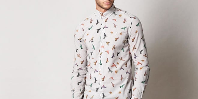 McQ Alexander McQueen Bird-print shirt