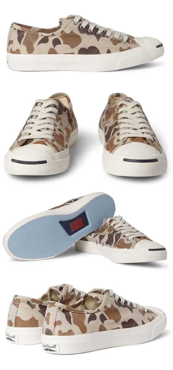Converse Jack Purcell Camouflage-Print Sneakers
