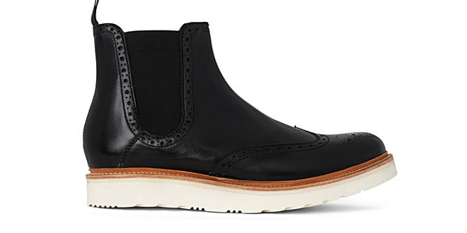 Grenson Alistair Black Chelsea Boots