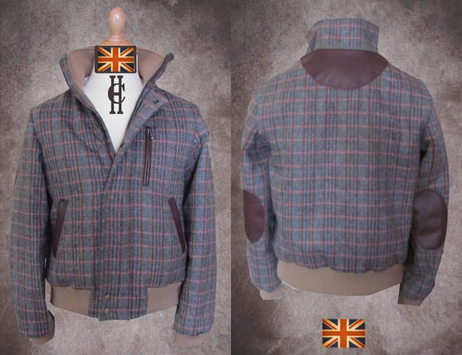 The Mayfair Blouson with Racoon fur hood