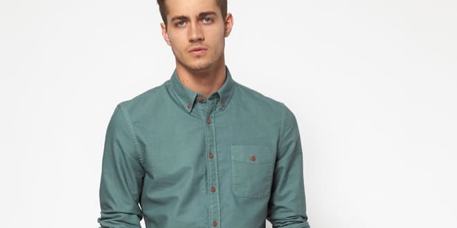 ASOS Oxford Shirt with Overdye
