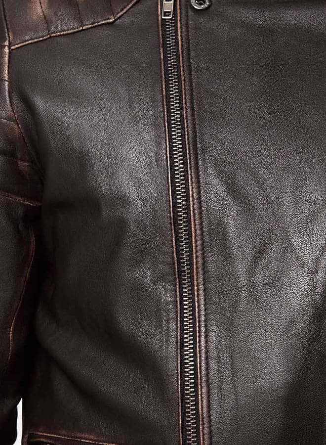 ASOS Leather Biker Jacket