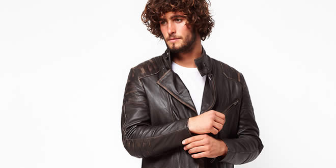 ASOS Leather Biker Jacket