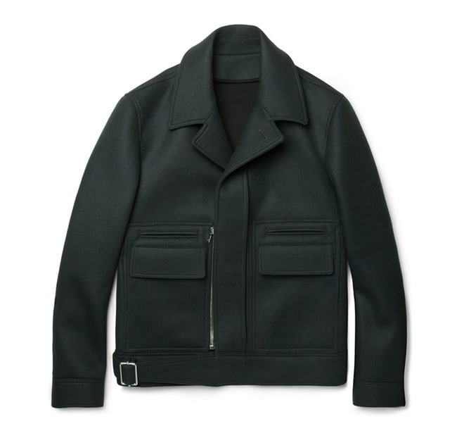 Balenciaga Structured Wool-Blend Jacket