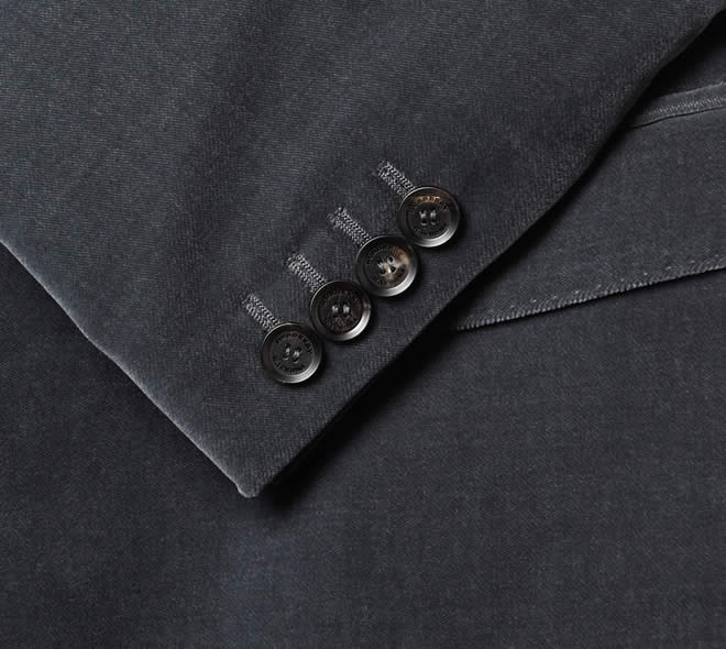 Burberry Prorsum Double-Breasted Velvet Blazer