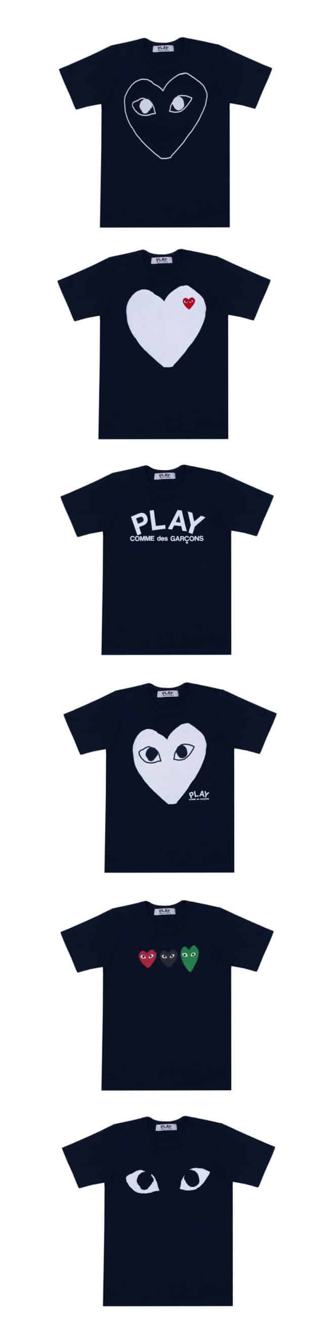 Play by Commes des Garçons Navy Collection