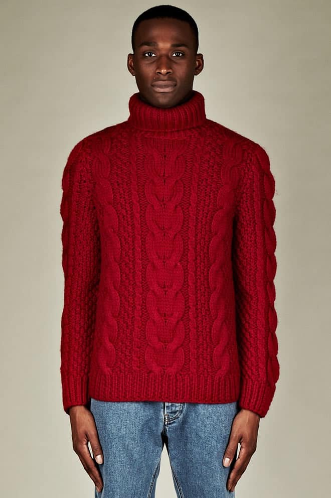 Maison Martin Margiela 14 Men's Replica Chunky Rollneck Knit