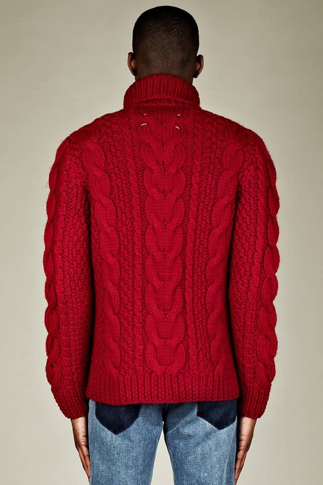 Maison Martin Margiela 14 Men's Replica Chunky Rollneck Knit