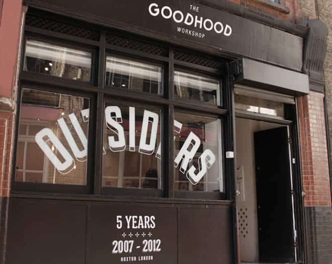 The Goodhood Store 5th Anniversary Pop Up Space