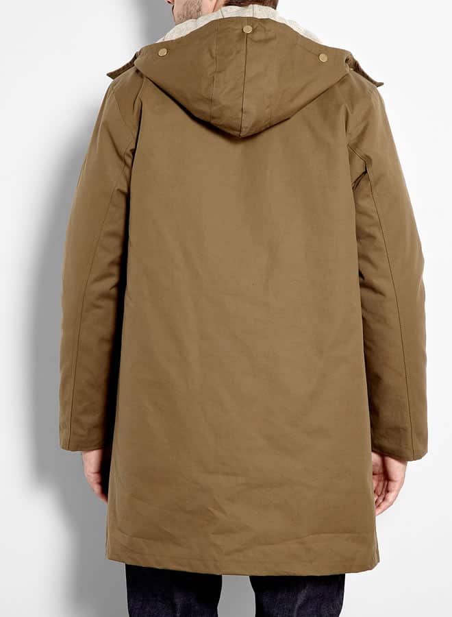 Our Legacy Dry Olive Liner Sheild Parka