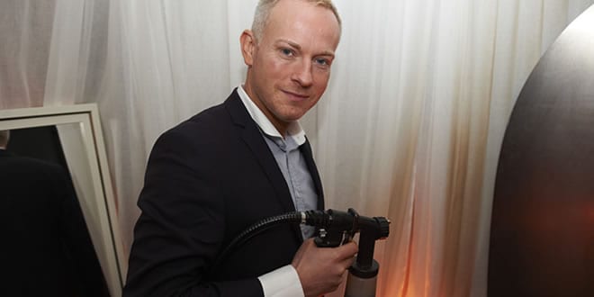 James Harknett Launches Man-Tan: The Away Spa At The W