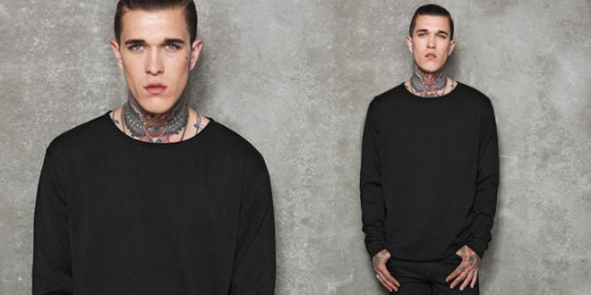 Cheap Monday Black Aki Knit Sweater