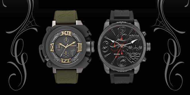 Diesel x Mister Cartoon Limited Edition Watches
