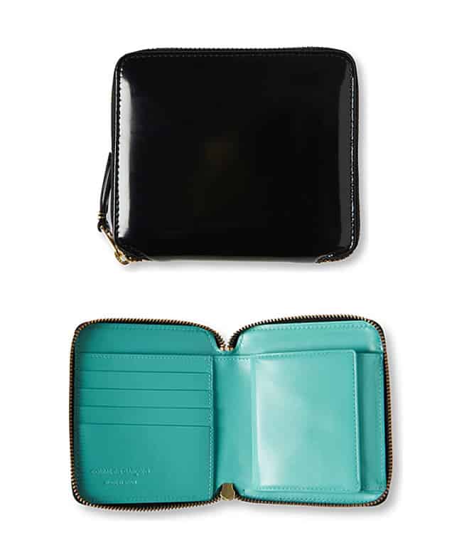 Comme Des Garcons - Contrast-lining full-zip wallet