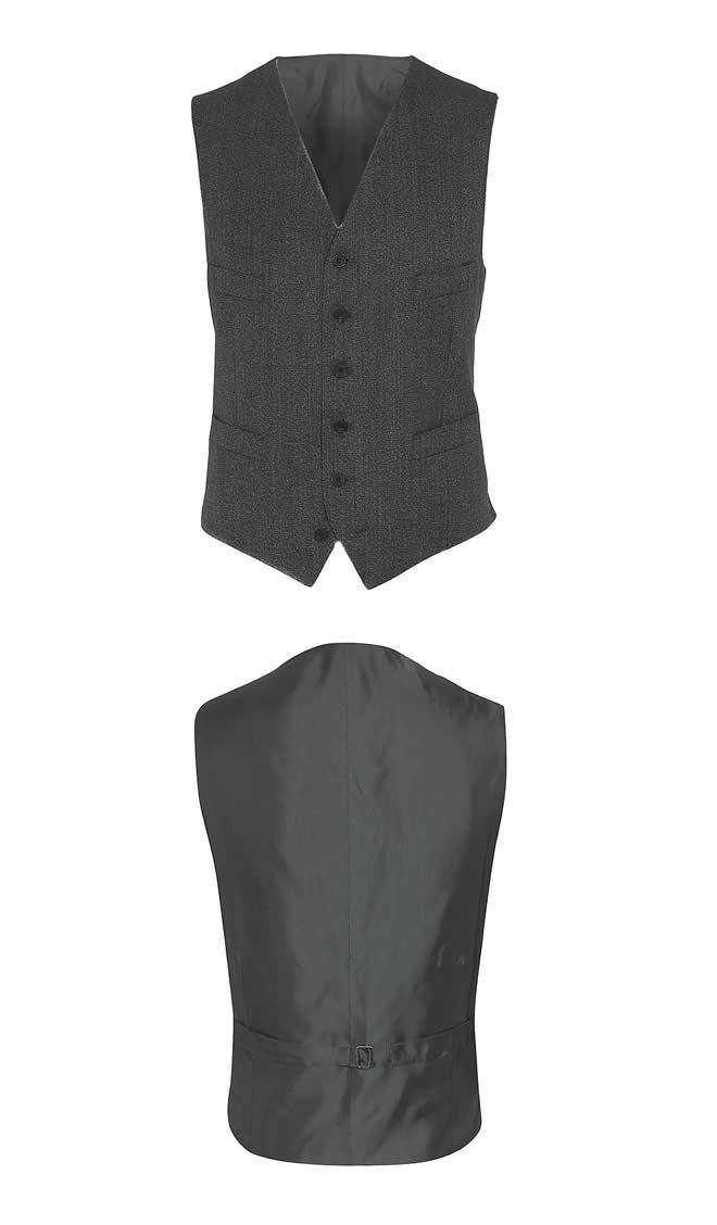 Richard James Hopsack Twist Waistcoat