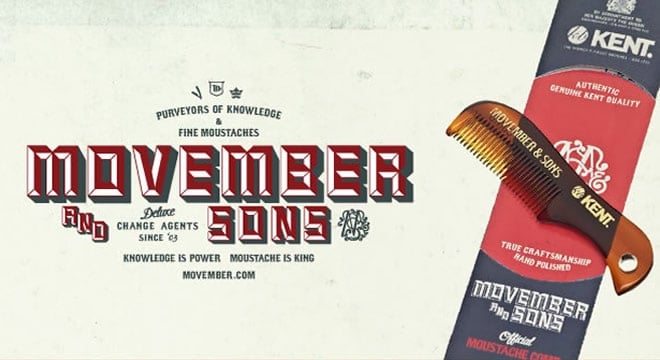 Kent Brushes support Movember