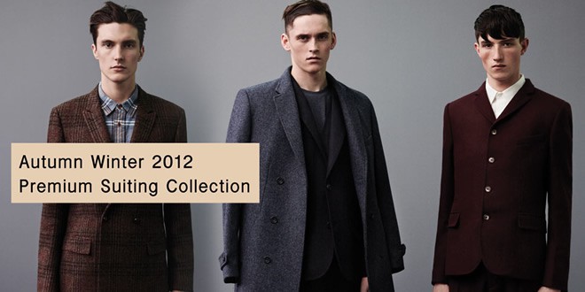 Topman AW12 Premium Suiting Collection