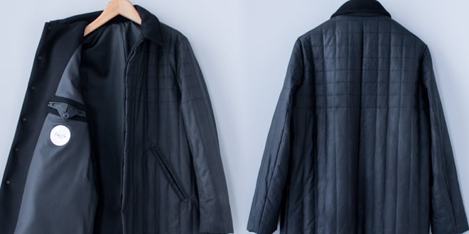 Death to Tennis Watvin Quilted Trench Coat